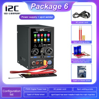 I2C P30S Catu Daya Digital Multifungsi dengan Kit Solder Besi dan Pistol Udara Panas untuk Platform Perbaikan dan Pematrian Ponsel