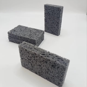 Thân Thiện Với Môi Hộ Gia Đình Món Ăn Miếng Bọt Biển Phân Hủy Sinh Học Gỗ Bột Giấy Bông Miếng Bọt Biển Cho Nhà Bếp Làm Sạch Cellulose Miếng Bọt Biển - Product Image 4