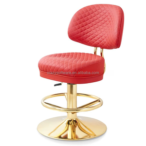 Tabourets <span class=keywords><strong>de</strong></span> <span class=keywords><strong>bar</strong></span> pivotants à 360 degrés, réglables en hauteur, en cuir PU <span class=keywords><strong>de</strong></span> style moderne, haute qualité, logo personnalisable, chaises <span class=keywords><strong>de</strong></span> casino <span class=keywords><strong>roulette</strong></span>. - Product Image 1