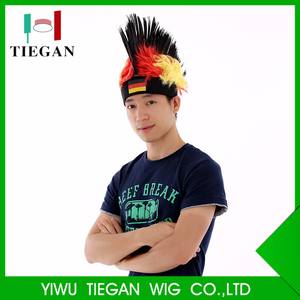 Peluca de Pelo Estilo Mohawk con <span class=keywords><strong>Color</strong></span> Personalizado, Peluca de Arcoíris - Product Image 6