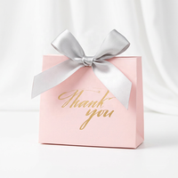Boîte en papier rose pour chocolats, idéale pour les cadeaux de mariage et les fêtes, fabriquée par des fournisseurs chinois de Yiwu pour petites entreprises.