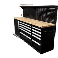 Armoire à outils roulante sur mesure haute capacité avec tiroirs, chariot de rangement pour mécaniciens de garage