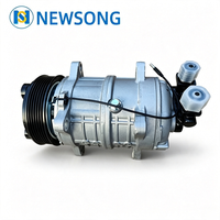 Compresseur AC TM16 pour système de réfrigération de transport en bus 12V 24V PK8 Pulley R404A