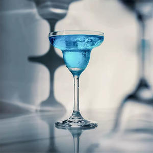 Verres à cocktail en cristal de style américain faits à la main de haute qualité pour les fêtes, compatibles lave-vaisselle, design moderne et luxueux, vin rouge, margarita - Product Image 1