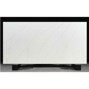 SUMMERLY-Dalles artificielles modernes recommandées en quartz blanc Calacatta, poli <span class=keywords><strong>M2</strong></span>, <span class=keywords><strong>prix</strong></span> par mètre carré, conception de modèles 3D pour hôtels - Product Image 1