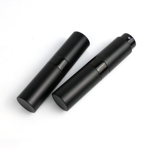 Refillable Spray <b>Bottles</b> Aluminum Portable For <b>Perfume</b> Dispensing Travel Size Cosmetic Packaging <b>Sample</b> Flat Bottom - Product Image 2