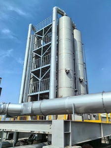 Tour de lavage chimique industrielle à contrôle PLC automatique pour gaz d'échappement avec système de pompe de circulation - Product Image 4