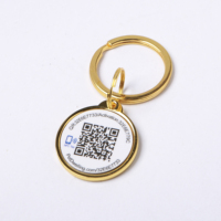 Personalisierte Hunde-ID-Tags, doppelseitig tiefgraviert, Edelstahl, Naturstein-Charm-Form, Frosting-Verfahren