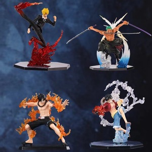<span class=keywords><strong>Figura</strong></span> de PVC de Luffy, Zoro y Sanji, Estatua de Acción, Modelo Decorativo, 14+, Hecho en Guangdong, Producto Terminado - Product Image 1
