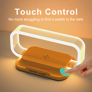 Thanh lịch sang trọng 10W không dây sạc 3 chế độ màu điều khiển cảm ứng trang trí nội thất bảng đèn - Product Image 3