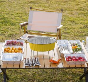 ภาชนะอลูมิเนียมฟอยล์ทรงกลมขนาด9นิ้วสำหรับทำอาหารทำอาหารปรับแต่งได้ - Product Image 2