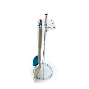Premium Stylish 6-Hooks <strong>Kitchen</strong> Tool <strong>Carousel</strong>, Space-Saving Wire Utensil Hanging Stand for Restaurant and Family Use - Product Image 5