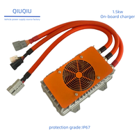Chargeur de batterie embarqué 72V pour voiturette de golf, série 15A 20A 25A 30A 40A, pour batteries au plomb-acide