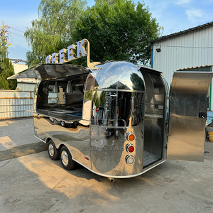 New Aluminum Stainless Steel Food Truck Container Trailer Camper Van Mobile Catering US Origin 14ft Warranty - Product Image 2