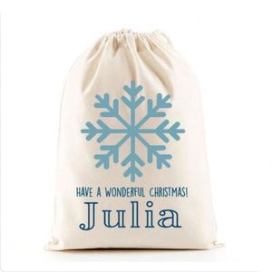 Sac à cordon en toile de coton personnalisé avec logo Byleading pour bijoux - Product Image 2