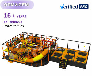 สวนสนุกในร่มสำหรับเด็กเล่นในร่มพื้นที่ศูนย์สนามเด็กเล่นในร่ม - Product Image 2