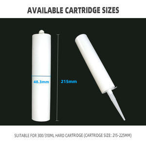 Industriale di qualità artigianale 300-310ML gomma dura pistola per colla pneumatica in alluminio canna di schiuma pistola in acciaio maniglia parti della macchina chimica - Product Image 3