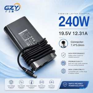 อะแดปเตอร์แล็ปท็อป OEM 19.5V 12.31A 7.4x5.0 มม. AC/DC 240W พร้อมวัสดุทนไฟสำหรับพีซี และระบบป้องกัน OTP/OVP สำหรับแล็ปท็อป Dell - Product Image 2