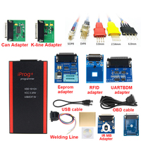 Updated V87 Iprog+ Key Programmer for ECU+IMMO+EEPROM+Airbag Reset to 2019 Cars Iprog Pro Replace Tango/Carprog/Digiprog3