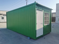 Portable De Luxe 2 Chambres À Coucher Structure En Acier Maison Préfabriquée De Luxe Mobile Living Camper Caravan