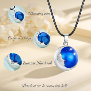 Gamolan-collar con colgante de armonica, Bola de grotesse, para los suenos, - Product Image 2