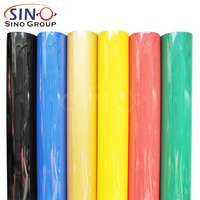Vinyle thermocollant HTV, plusieurs couleurs, transfert sur vêtements, t-shirts, textiles, coton