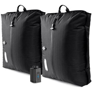 Pompe électrique sans fil pour sacs de compression de voyage, étanches IP67, cubes de rangement réutilisables à double couche pour valise et sac à dos - Product Image 1