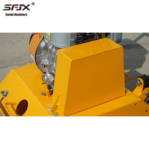 เครื่องบดอัดดินแบบสั่นสะเทือน SFJX สีเหลือง ใช้เครื่องยนต์ Lifan สำหรับงานก่อสร้าง - Product Image 6