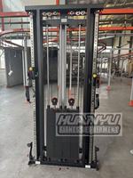 Equipo de Gimnasio Nuevo de Fábrica, Polea de Cable Simple y Doble Montada en la Pared, Entrenador Multifuncional