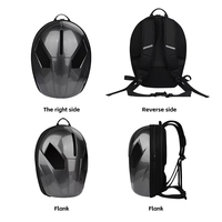 Sac à Dos LED avec Yeux Sacs de Chevalier Électroniques avec Écran Programmable Sac à Dos Étanche pour Motard Sac à Dos LED pour Moto