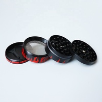 Grinder à Herbes en Alliage de Zinc, Accessoires pour Fumeurs, Grinder à Herbes Métal Personnalisé