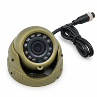 Caméra de plafond pour voiture OEM ODM, caméra dôme universelle, 0,01 Lux, réduction de bruit 3D, pour utilisation en cabine de bus, vision nocturne infrarouge, 1080P