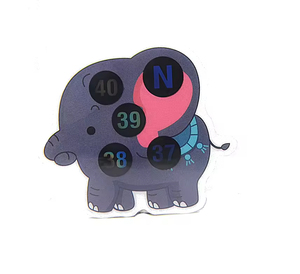 Tùy chỉnh thiết kế kỹ thuật số trán Nhiệt kế sticker feverscan Dải nhiệt kế - Product Image 4