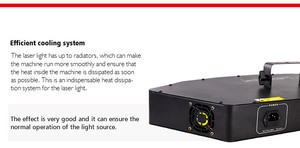 RGB Dmx512ก้อนเลเซอร์หกรู LED เลเซอร์ดิสโก้สำหรับไนท์คลับปาร์ตี้โคมไฟเวที - Product Image 4