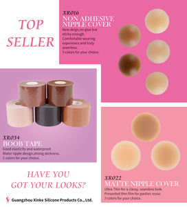 Rehausseurs de fesses imperméables en silicone de taille personnalisée 12,5 cm/17,5 cm, ruban adhésif pour le lifting des seins pour les gros seins - Product Image 4