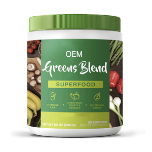 Yeşiller Superfood üreticisi | OEM/özel etiket | Organik karışım, probiyotikler ve enzimler | CGMP | Adedi 500 + - Product Image 1