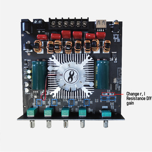 ZK-AS21 220W * 2 + 350W <span class=keywords><strong>2.1</strong></span> Bluetooth Board khuếch đại công suất với tpa3255 chip 18V-36V Bluetooth Loa khuếch đại âm thanh mô-đun - Product Image 6