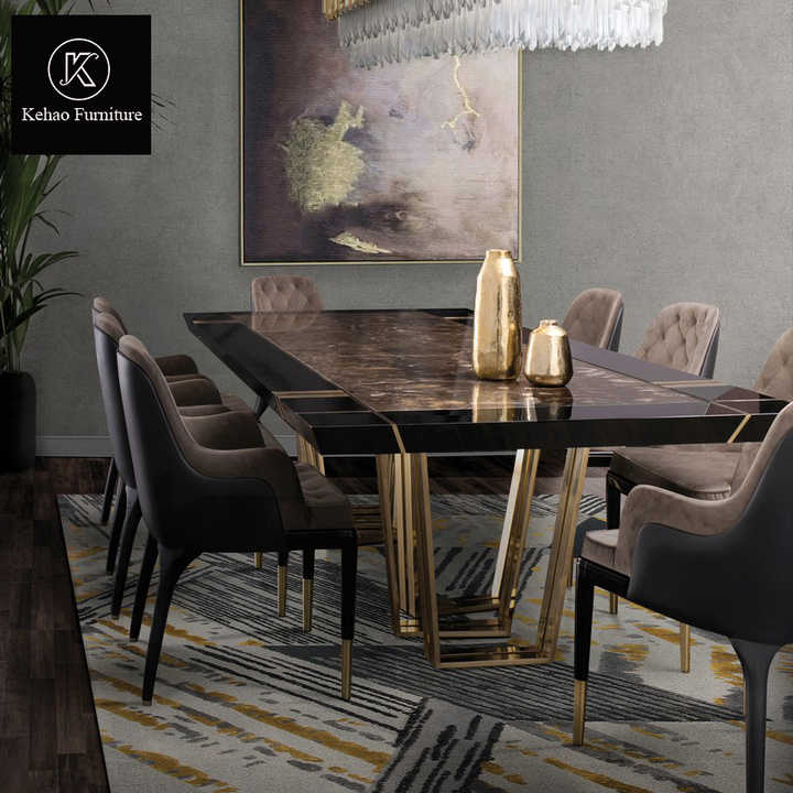 イタリア製・豪華なテーブルセット、ダイニングテーブルセット イタリア製・豪華なテーブルセット、ダイニングテーブルセット