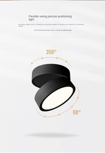 Modern LED Ultra Thin Surface Mount Wall Lamp Folding <b>Ceiling</b> <b>Light</b> Downlight Spotlight for Indoor Lighting - Product Image 4