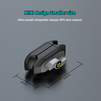Accessoires de support de téléphone de moto SMNU Clip de joint à rotule en alliage d'aluminium
