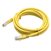 Câble réseau Ethernet RJ45 UTP Cat6 XXD/OEM Patch PVC Conducteur en cuivre massif 8 2m