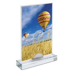 Aluminium Metal Photo <b>Frame</b> Square SUBLIMATION GLASS 200x130x8 Square Shape for Displaying Your Favorite <b>Memories</b> - Product Image 1