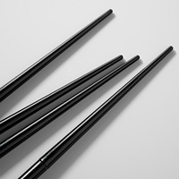 Ensemble de pinceaux de maquillage pour les yeux vegan de luxe, de haute qualité, étiquette privée, kit cosmétique personnalisé, outils d'application de maquillage