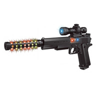 Lance Électrique Lumineuse Simulation Type 54 avec Effets Sonores, Pistolet Jouet pour Enfants, Meilleure Vente