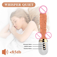 Leistungsstarke Automatische Sexmaschine Dildo Vibrator für Erwachsene Frauen Masturbation Starke Saugkraft Silikon Liebesmaschine für Frauen