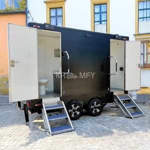 Baño Móvil de Lujo Personalizado 2025, Baño Portátil, Remolque de Baño - Product Image 5