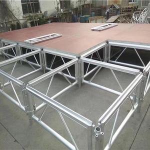 Xách tay mạnh mẽ gấp nhôm sân khấu nền tảng với cầu thang tăng cho ngoài trời giàn hiển thị các sự kiện hoạt động - Product Image 4
