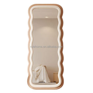 Hiện đại không thường xuyên đầy đủ cơ thể flannel khung gỗ mặc quần áo gương cho phòng ngủ trang trí - Product Image 3