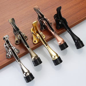 Tope de Puerta Antirrobo de un Toque, Ajustable, Resistente, de Aleación de Zinc, con Punta de Goma - Product Image 5