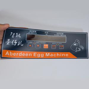 Adesivi personalizzati per etichette di prodotti impermeabili personalizzati all'ingrosso personalizzano adesivi per <span class=keywords><strong>interruttori</strong></span> in plastica con pulsante satinato opaco per lavagna elettrica - Product Image 4